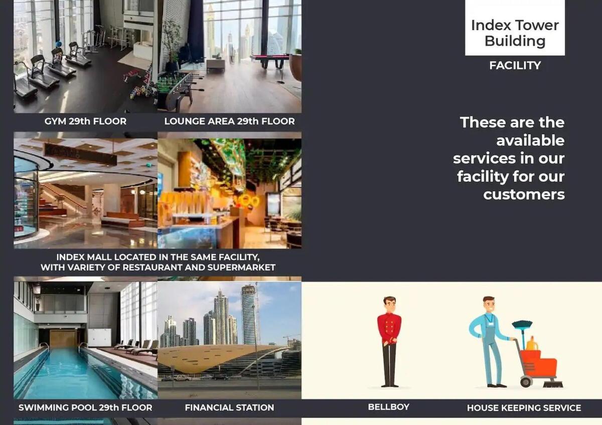 Index Tower Apartment Dubai